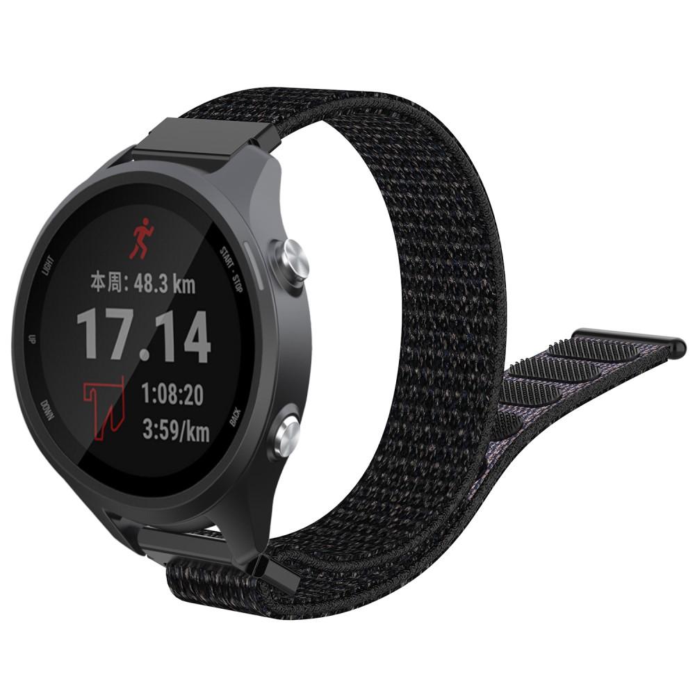 Correa de nailon Garmin Forerunner 245/645 Negro