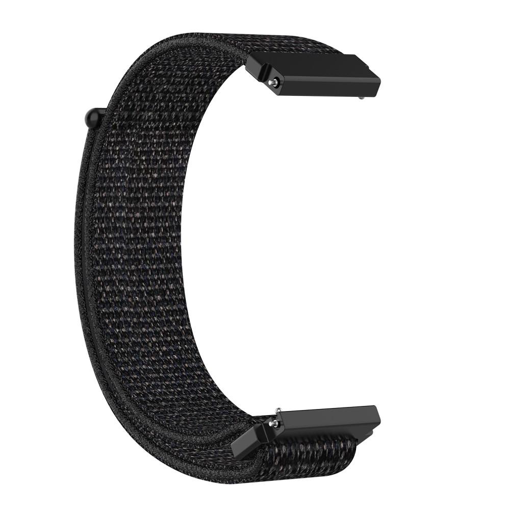 Correa de nailon Samsung Galaxy Watch 42mm Negro