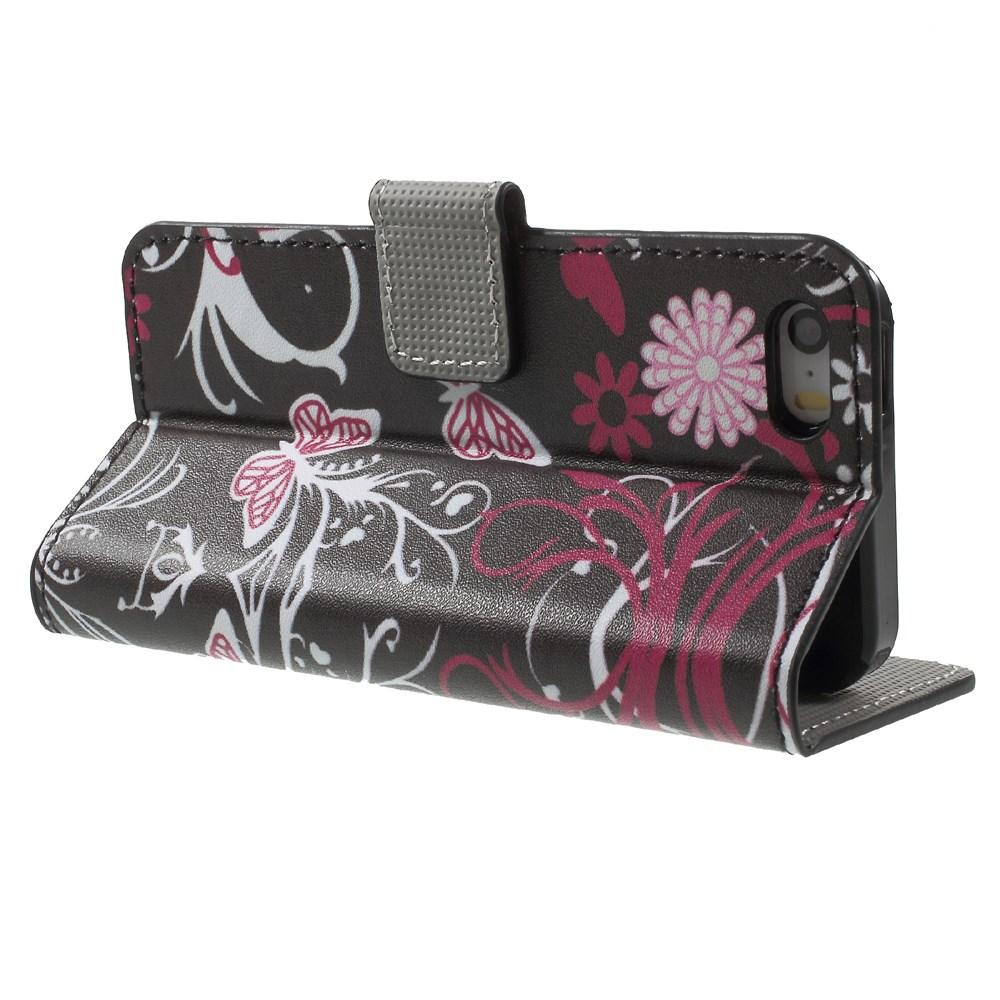 Cartera iPhone 5/5S/SE Mariposa negra