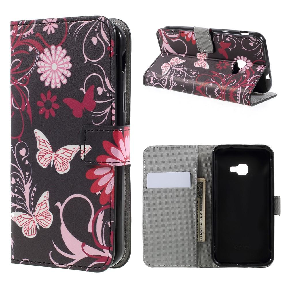 Cartera Samsung Galaxy Xcover 4/4s Mariposa negra