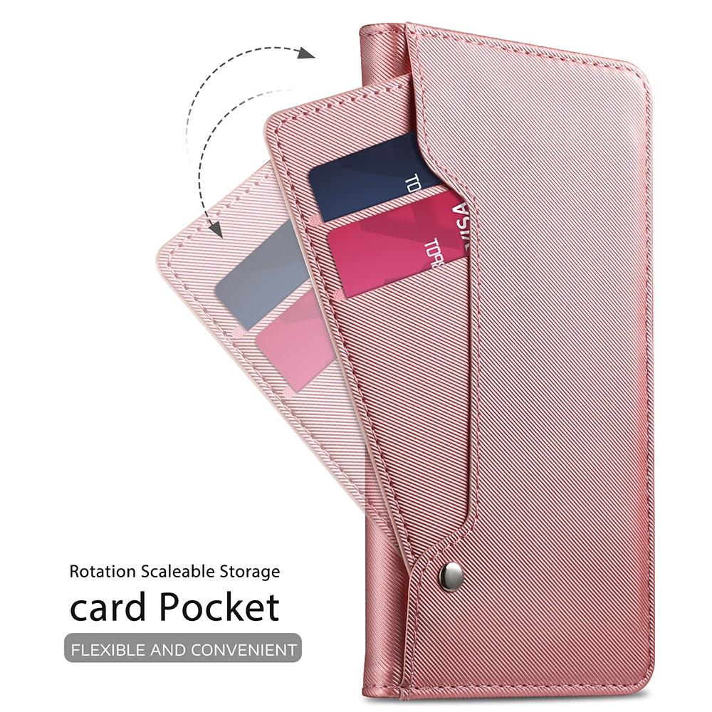 Funda con solapa Espejo iPhone Xr Pink Gold