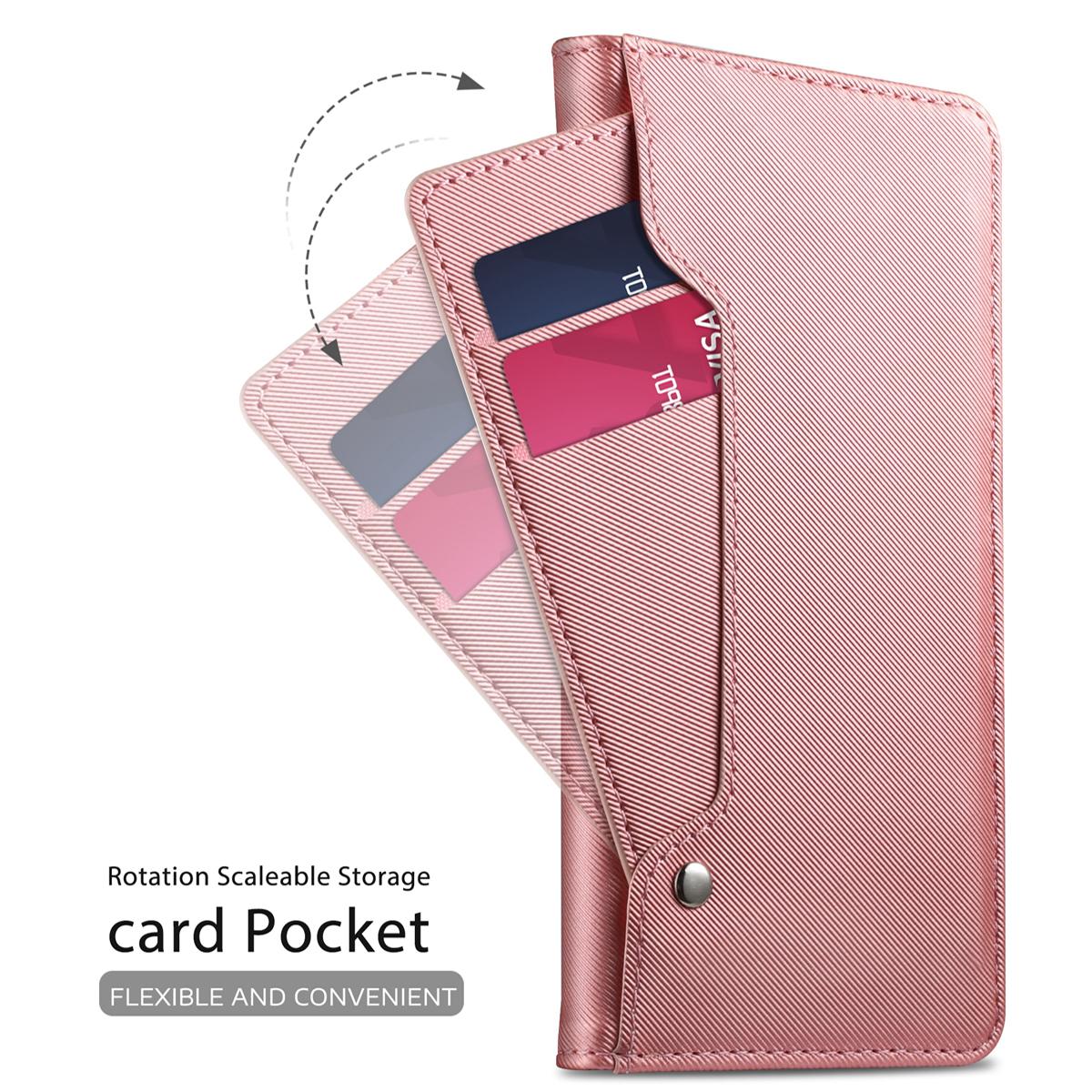 Funda con solapa Espejo Samsung Galaxy Note 10 Plus Pink Gold