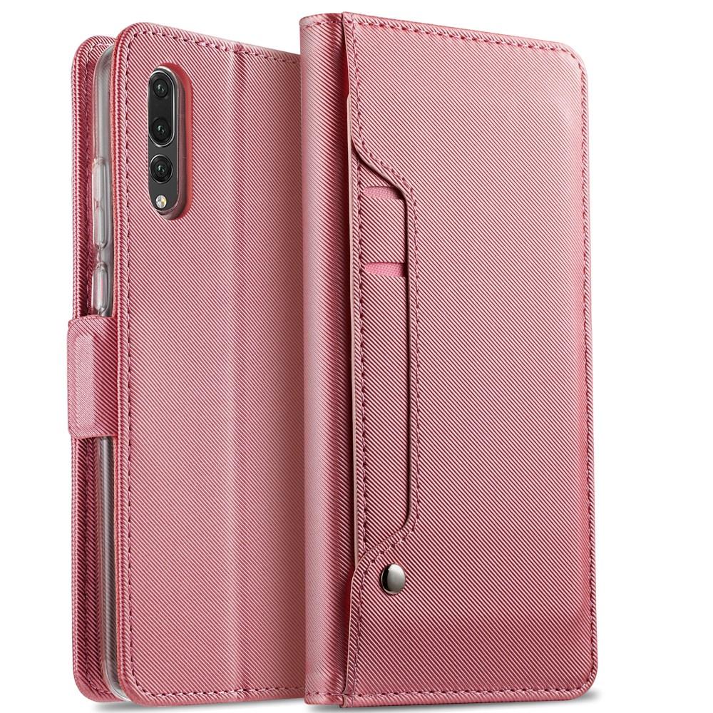 Funda con solapa Espejo Huawei P20 Pro Pink Gold