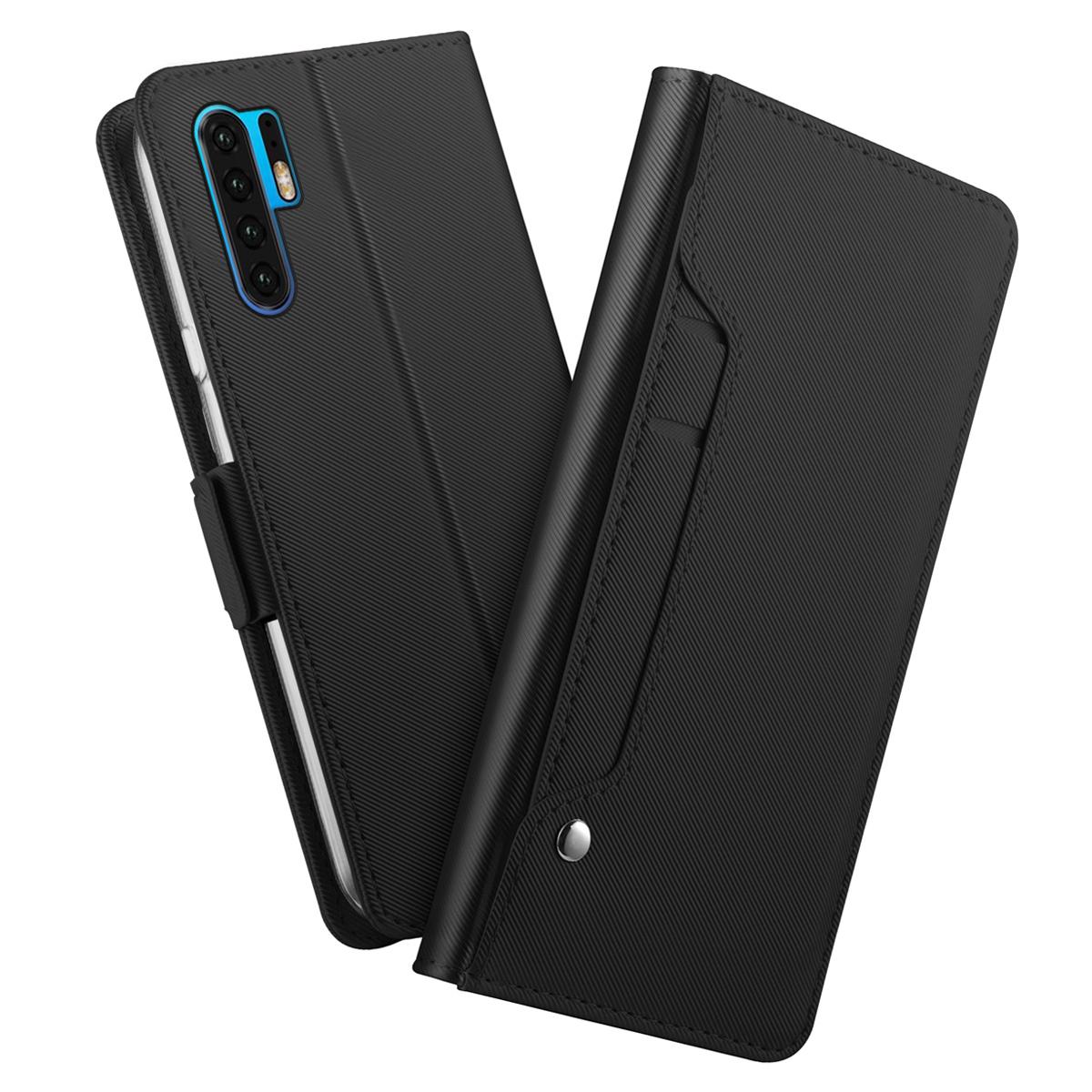 Funda con solapa Espejo Huawei P30 Pro Negro