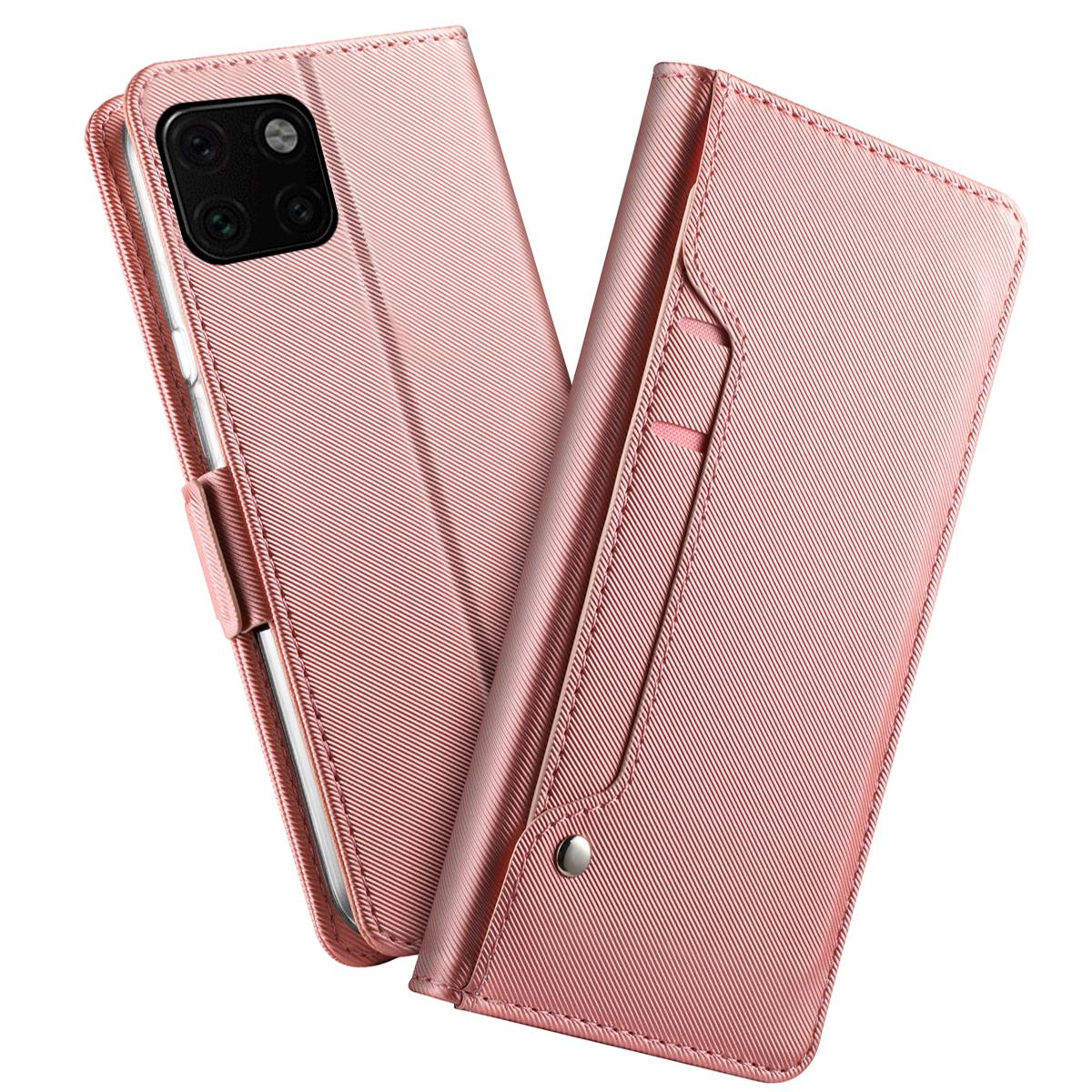 Funda con solapa Espejo iPhone 11 Pink Gold