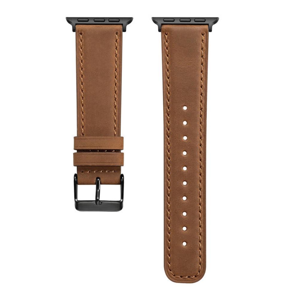 Correa retro Apple Watch Ultra 49mm Coñac