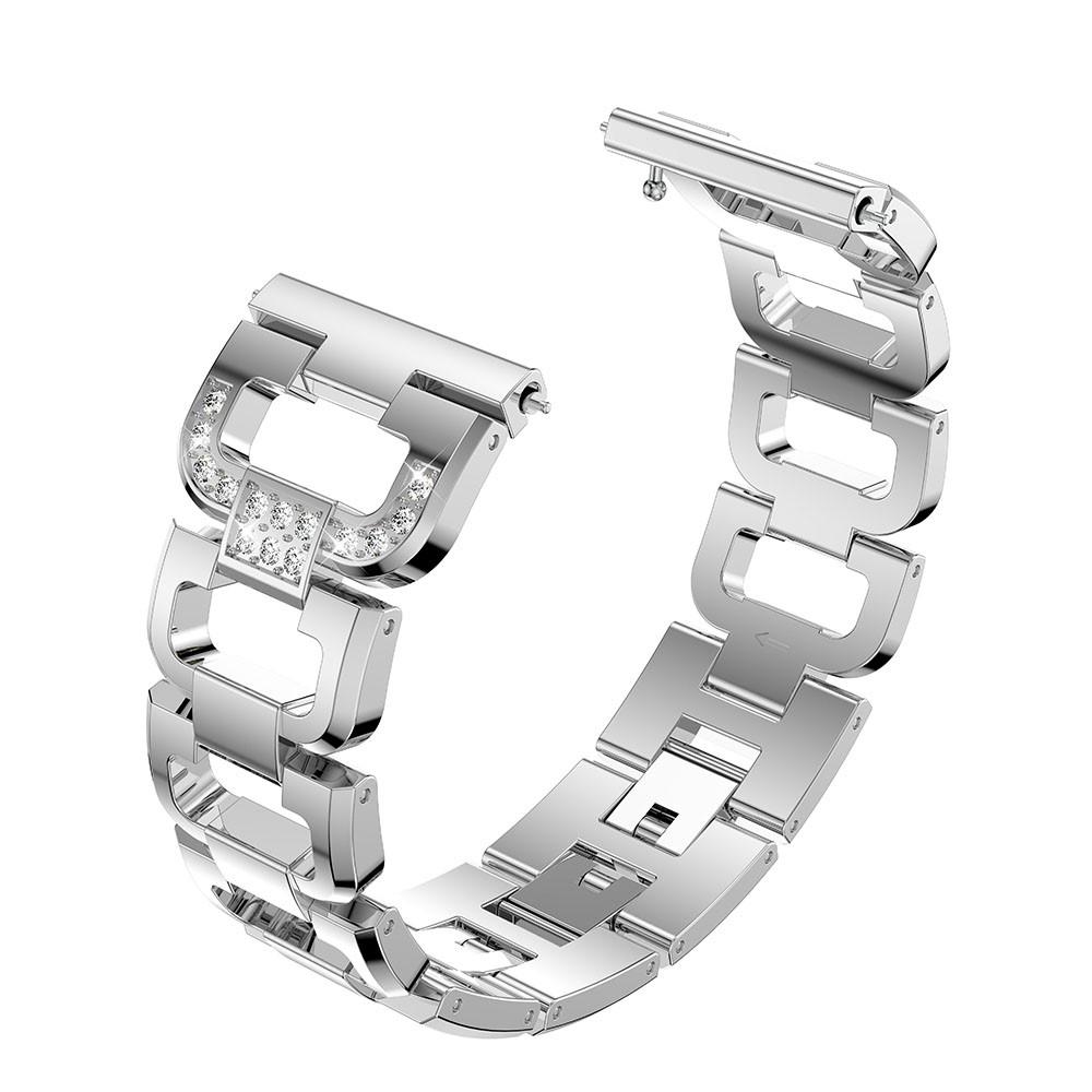 Correa Rhinestone bracelet Fitbit Versa/Versa 2 Plata