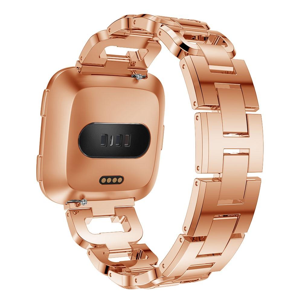 Correa Rhinestone bracelet Fitbit Versa/Versa 2 Rose Gold