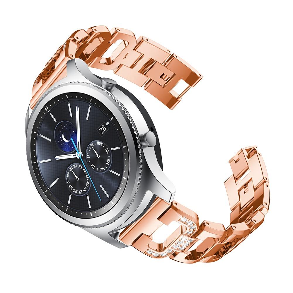 Correa Rhinestone bracelet Samsung Galaxy Watch 46mm/Gear S3 Rose Gold