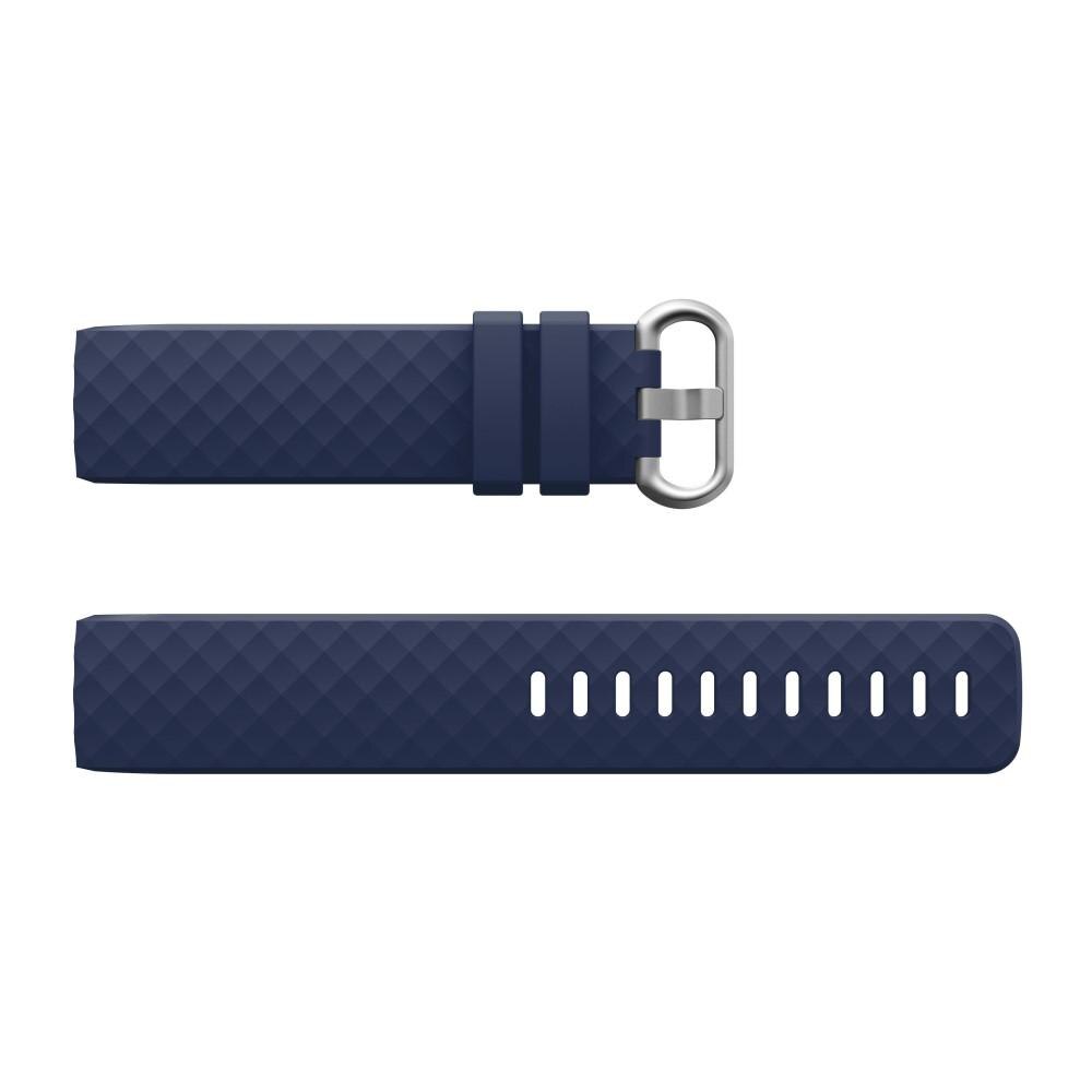 Correa de silicona para Fitbit Charge 3/Charge 4, Azul