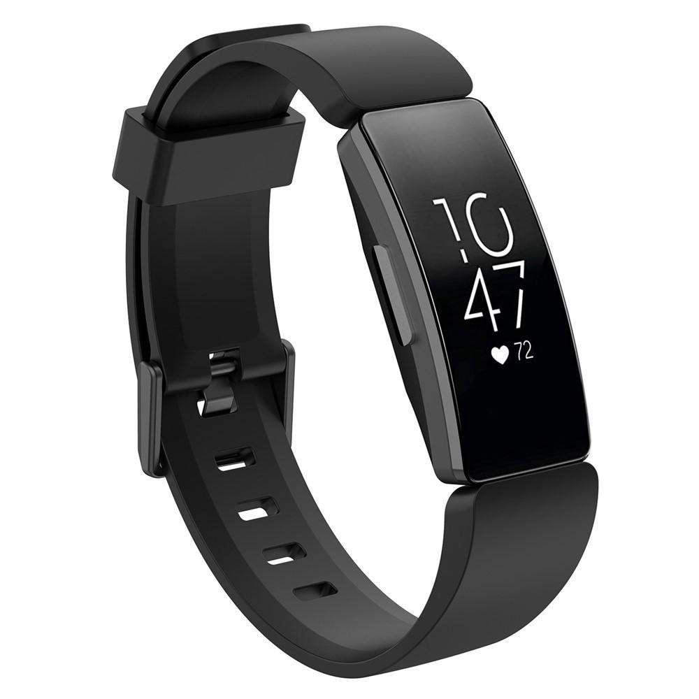Correa de silicona para Fitbit Inspire/Inspire HR/Inspire 2, Negro