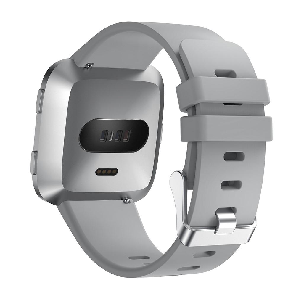 Correa de silicona para Fitbit Versa/Versa 2, Gris