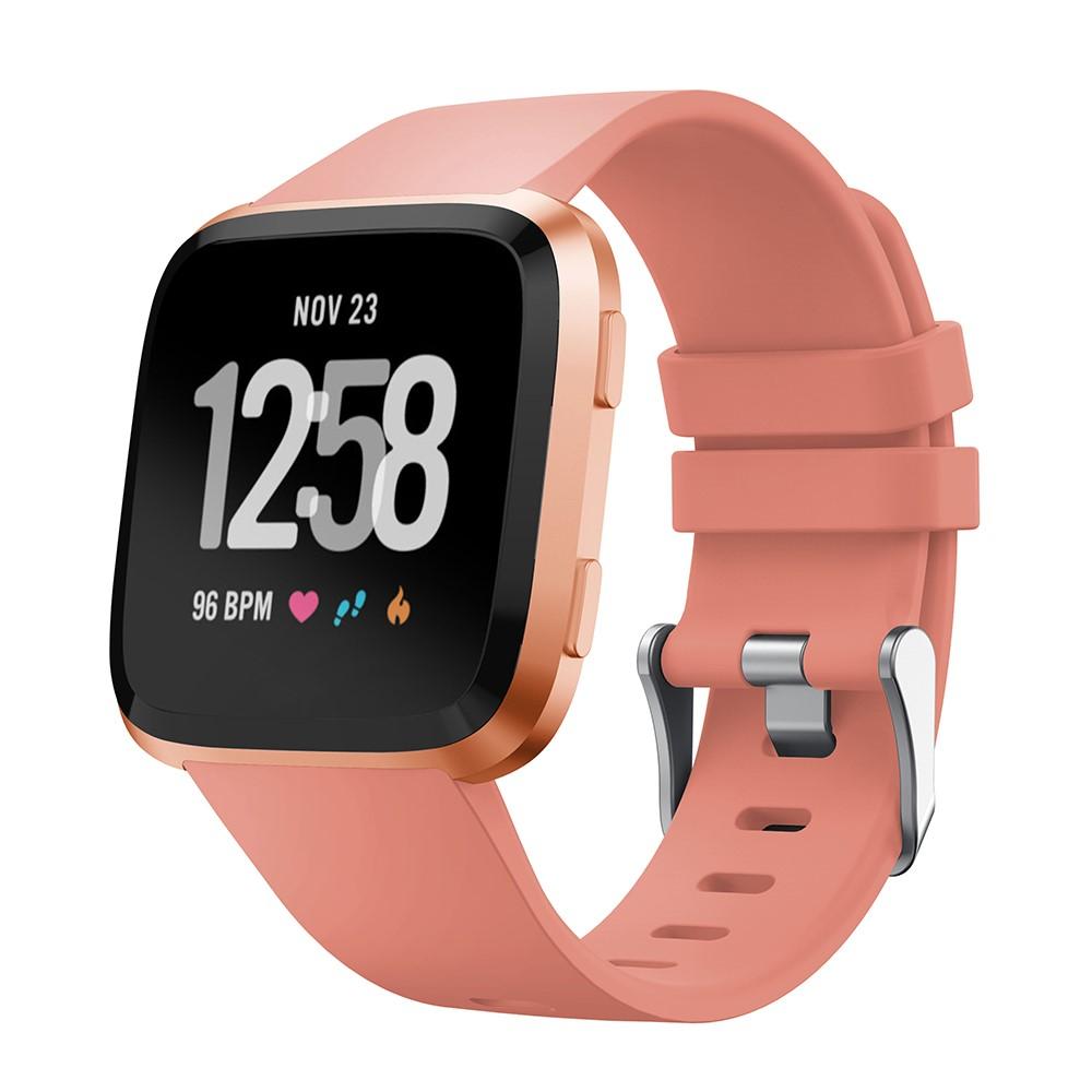 Correa de silicona para Fitbit Versa/Versa 2, rosado - Comprar online