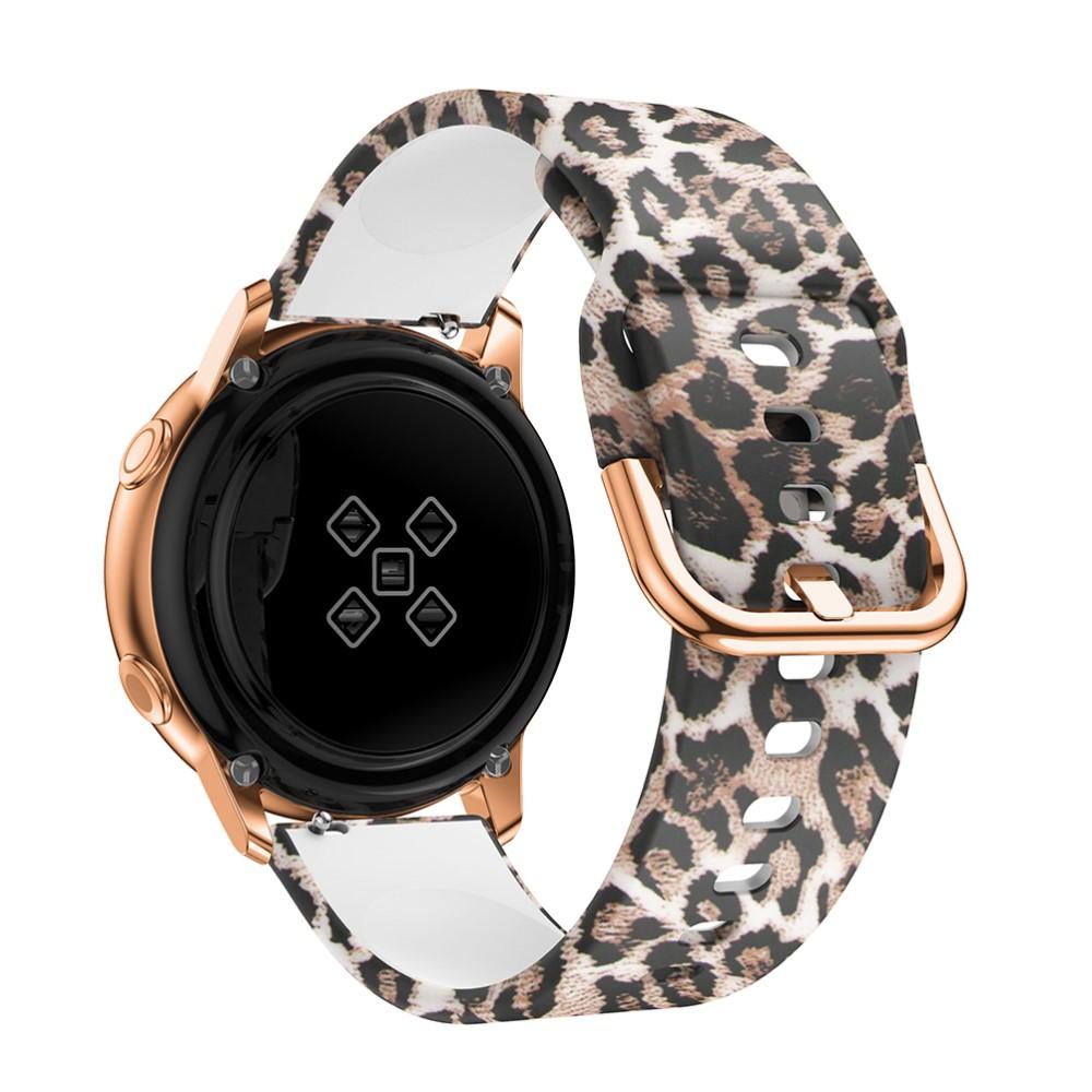 Correa de silicona para Withings ScanWatch Horizon, leopard