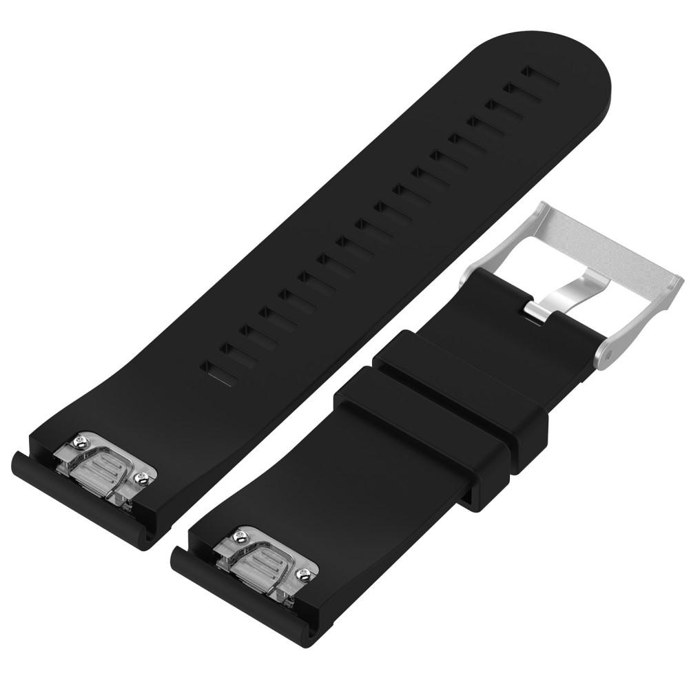 Correa de silicona para Garmin Fenix 3/Fenix 3 HR, Negro