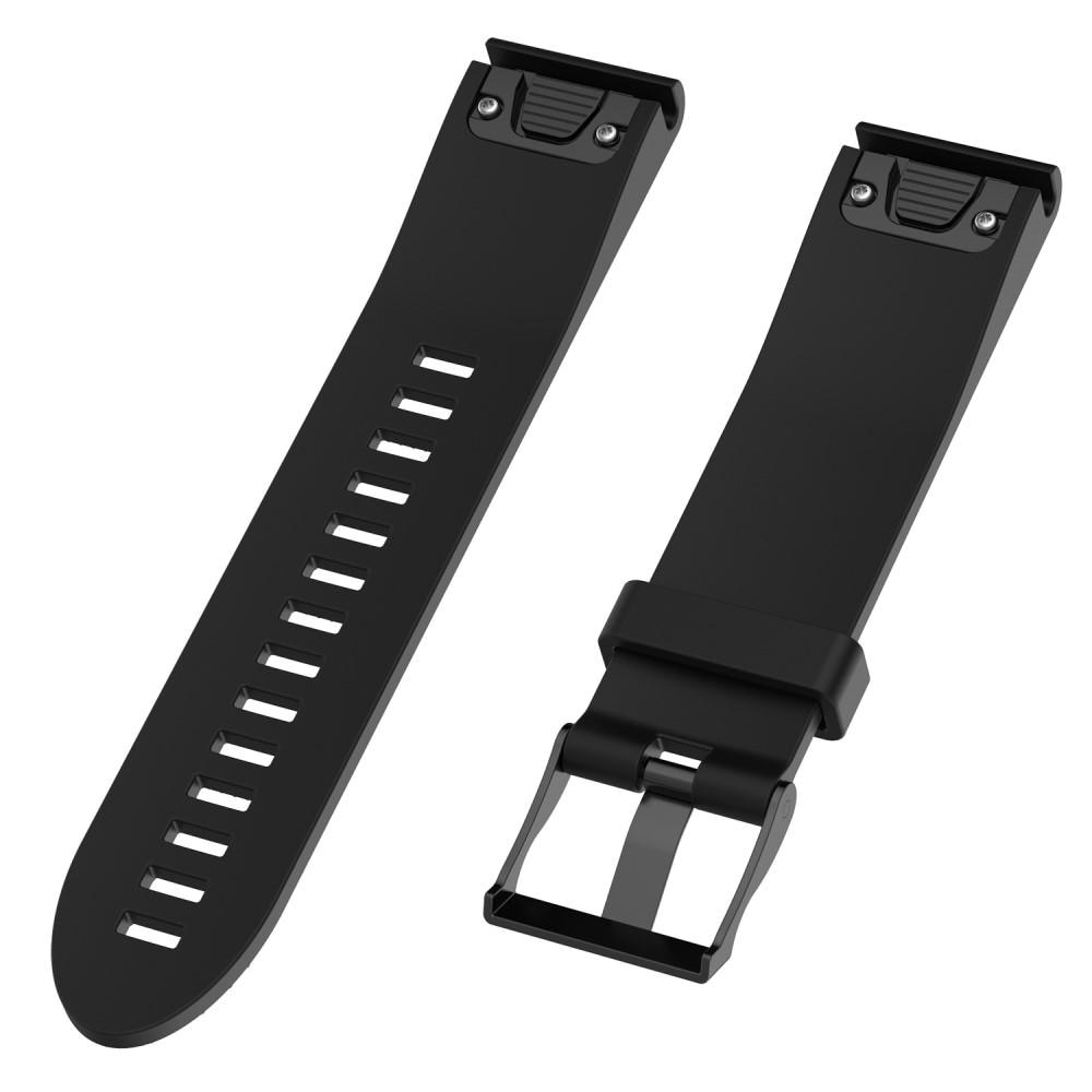 Correa de silicona para Garmin Fenix 5S Plus/Fenix 5S, Negro