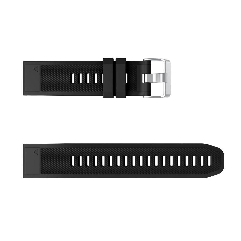 Correa de silicona para Garmin Approach S62, Negro