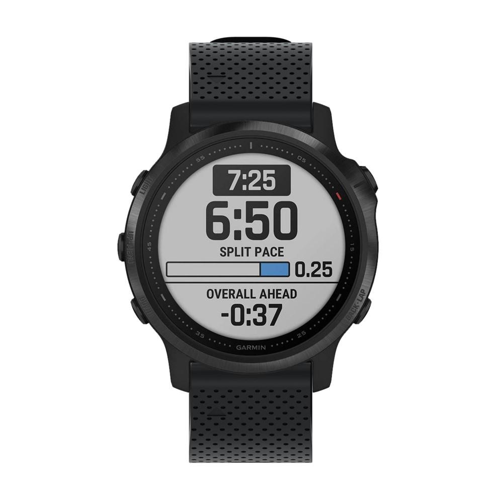 Correa de silicona para Garmin Fenix 6S Pro, negro