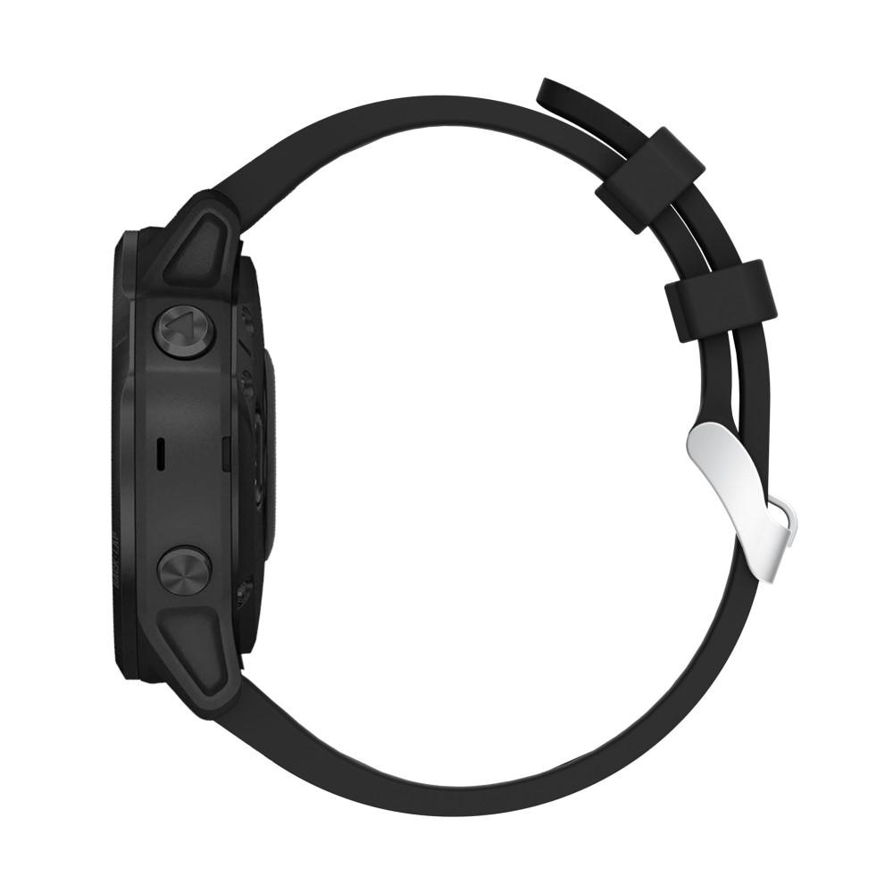 Correa de silicona para Garmin Fenix 7S Pro, Negro