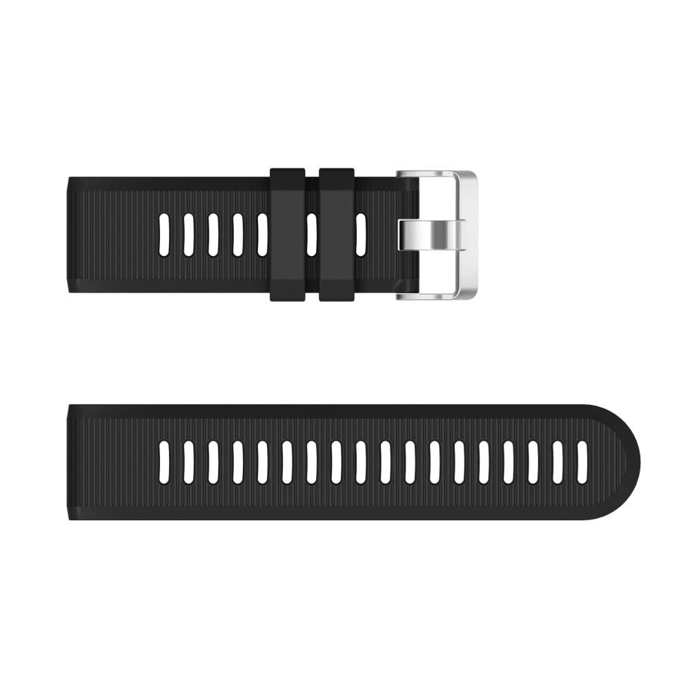 Correa de silicona para Garmin Fenix 5X Plus/Fenix 5X, Negro