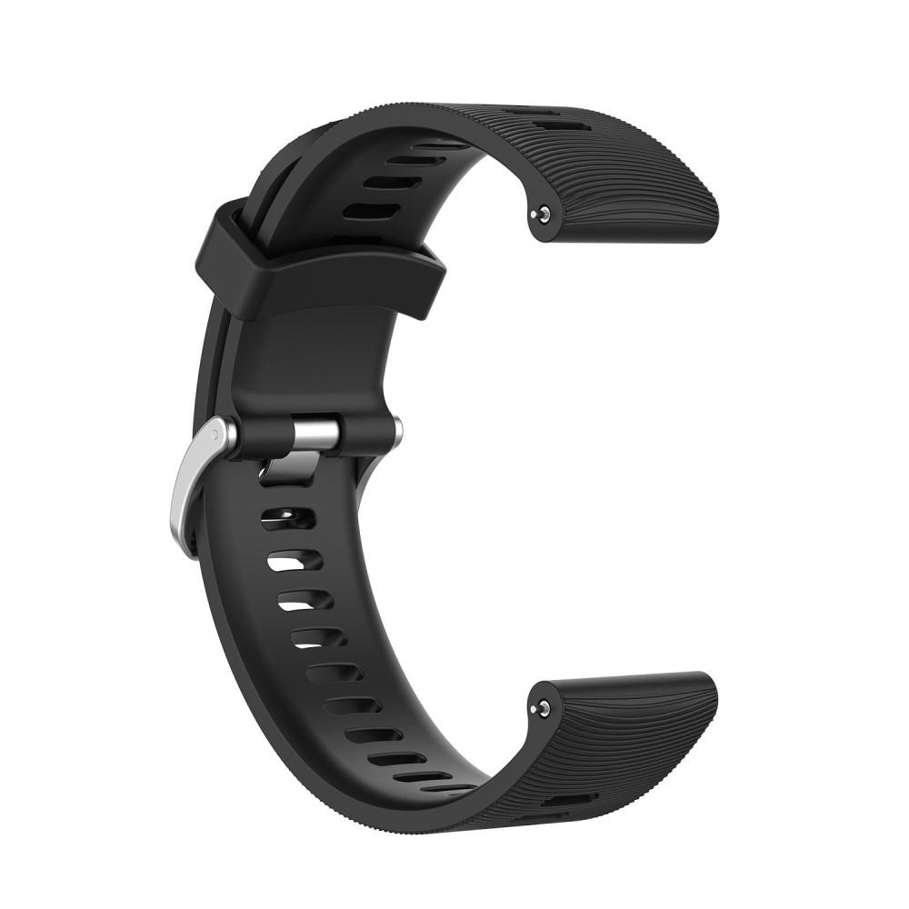 Correa de silicona para Garmin Forerunner 245, Negro