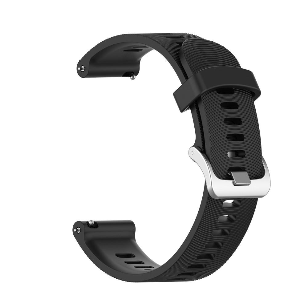 Correa de silicona para Garmin Forerunner 245, Negro