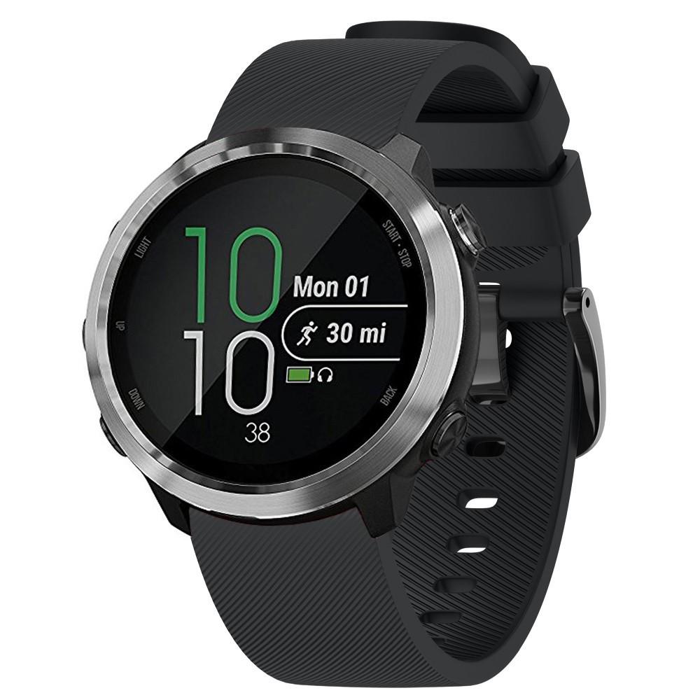 Correa de silicona para Garmin Forerunner 645, Negro
