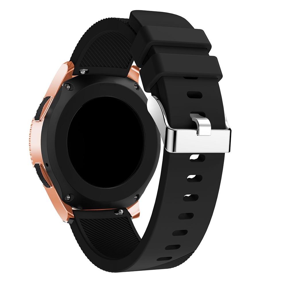 Correa de silicona para Samsung Galaxy Watch 42mm, negro