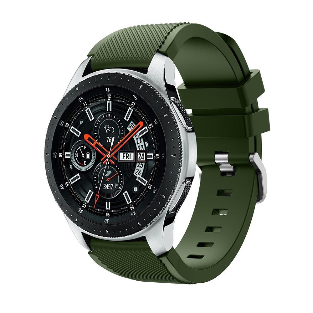 Correa de silicona para Samsung Galaxy Watch 46mm, Verde