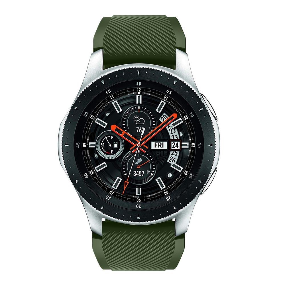 Correa de silicona para Samsung Galaxy Watch 46mm, verde