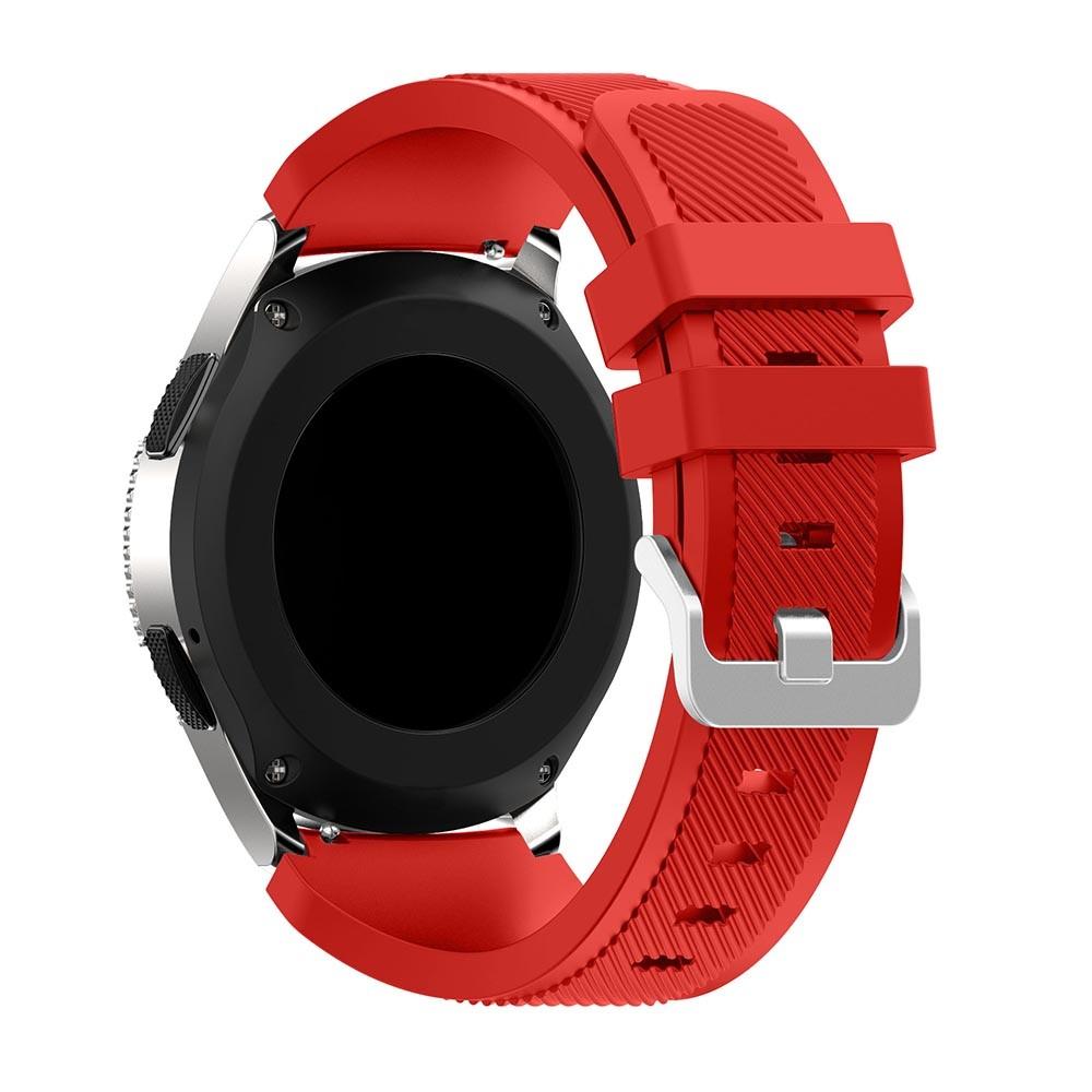 Correa de silicona para Samsung Galaxy Watch 46mm, Rojo