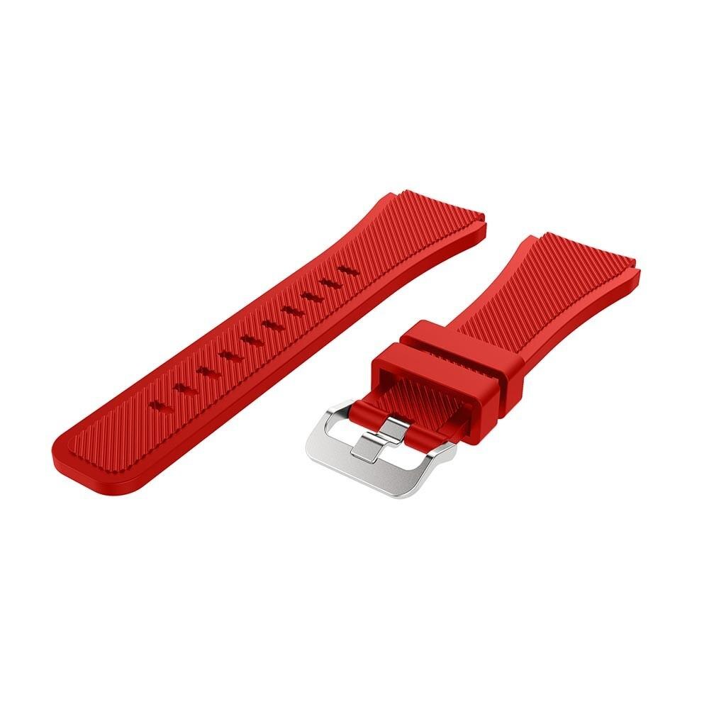 Correa de silicona para Samsung Galaxy Watch 46mm, Rojo