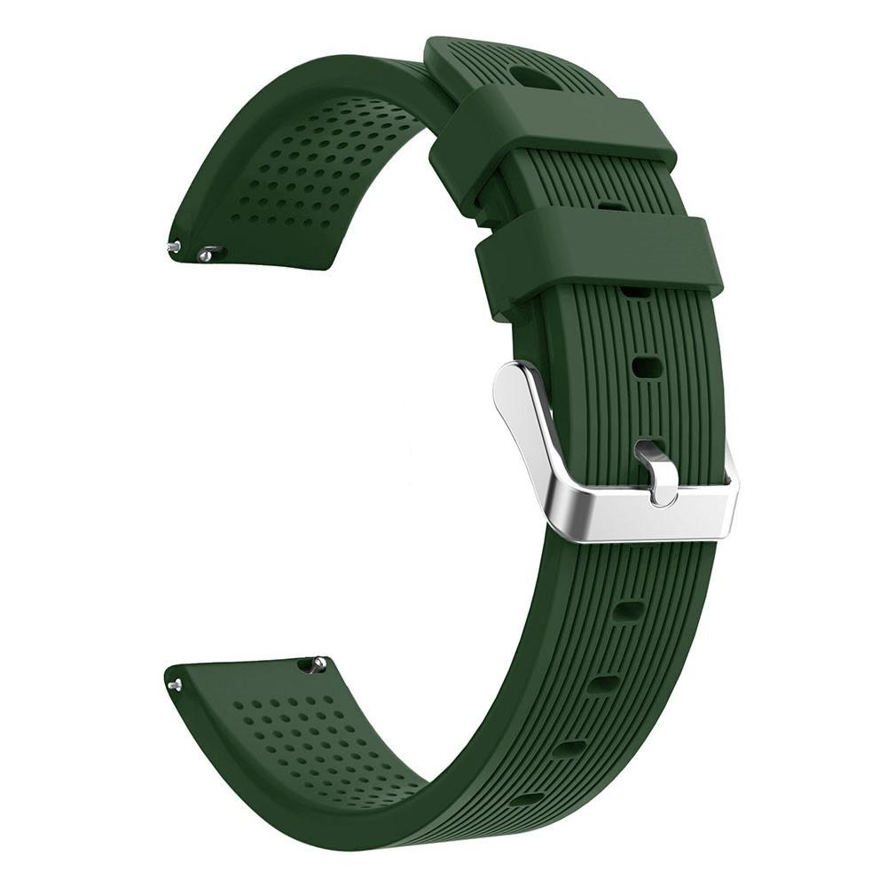 Correa de silicona para Samsung Galaxy Watch 42mm/Watch Active, verde