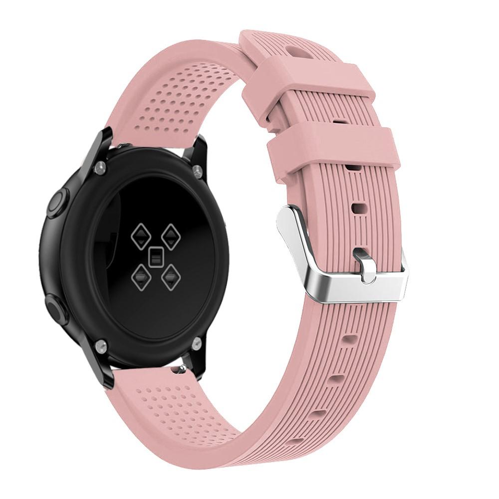 Correa de silicona para Samsung Galaxy Watch Active, rosado