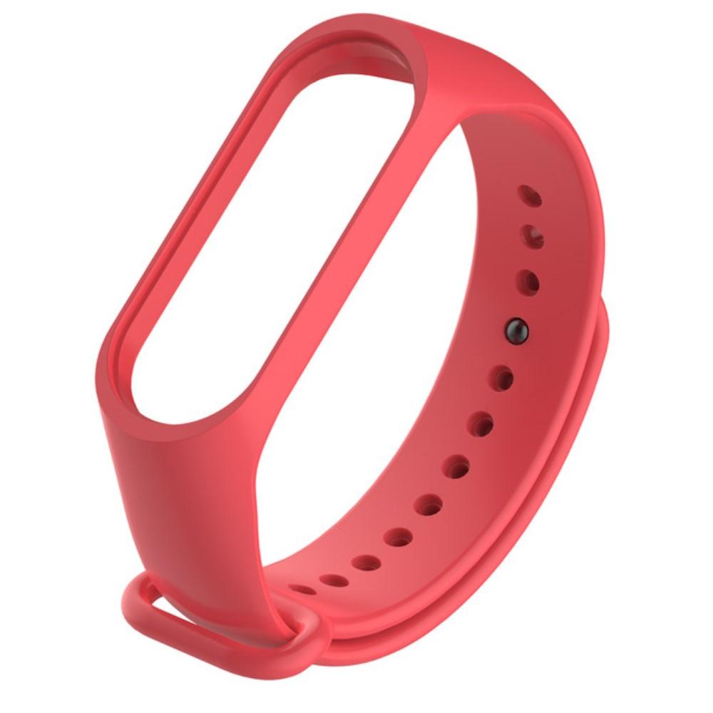 Correa de silicona para Xiaomi Mi Band 3/4, rojo