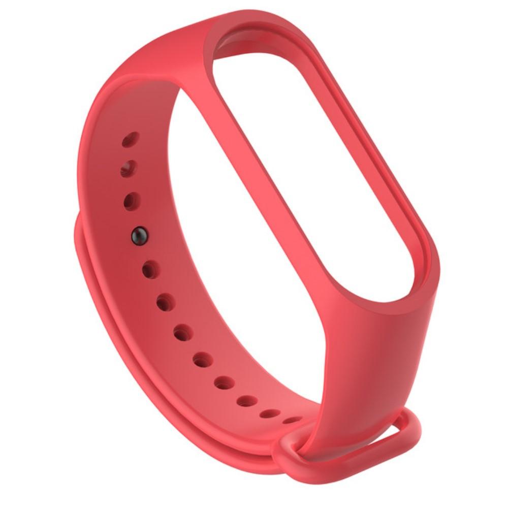 Correa de silicona para Xiaomi Mi Band 3/4, rojo