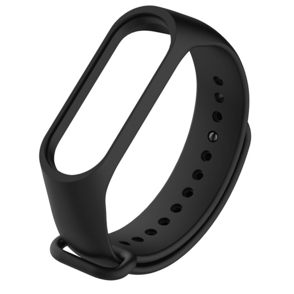 Correa de silicona para Xiaomi Mi Band 3/4, negro