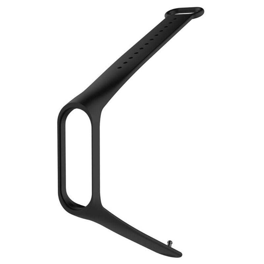 Correa de silicona para Xiaomi Mi Band 3/4, negro