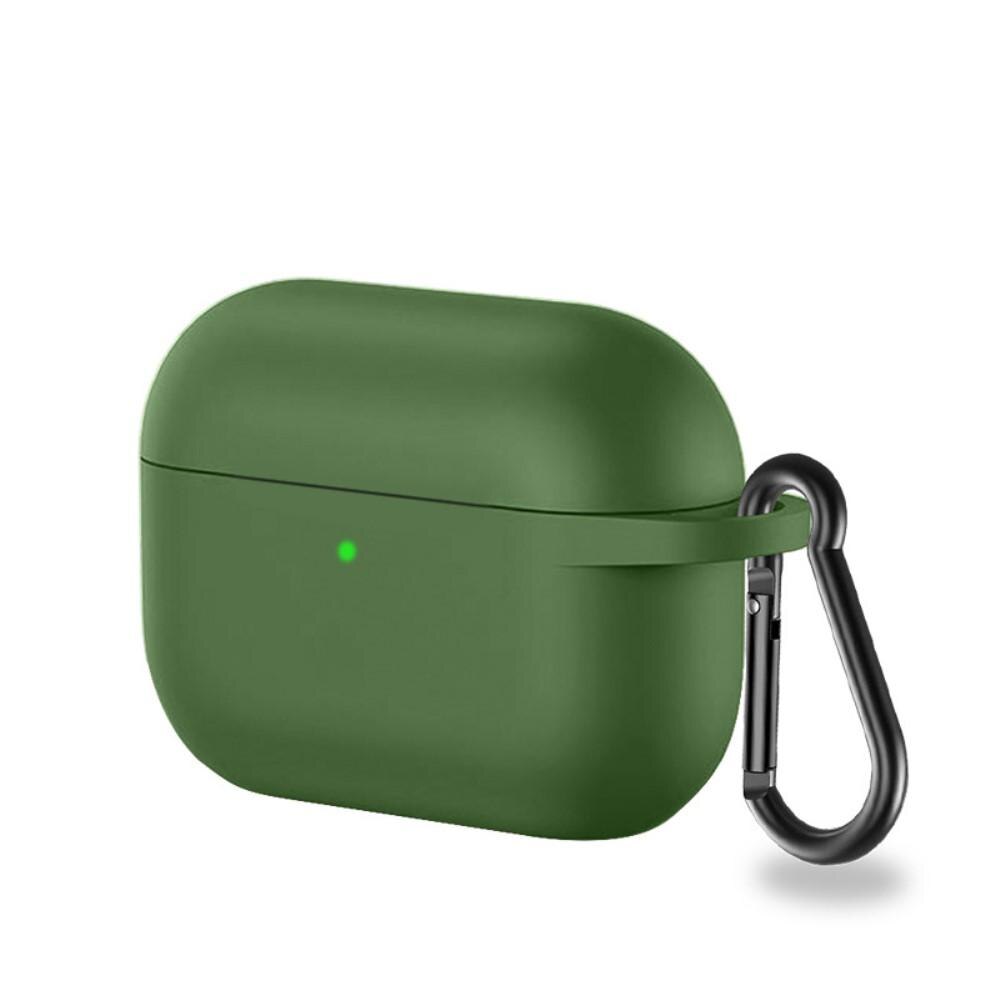 Funda de silicona con mosquetón AirPods Pro Verde