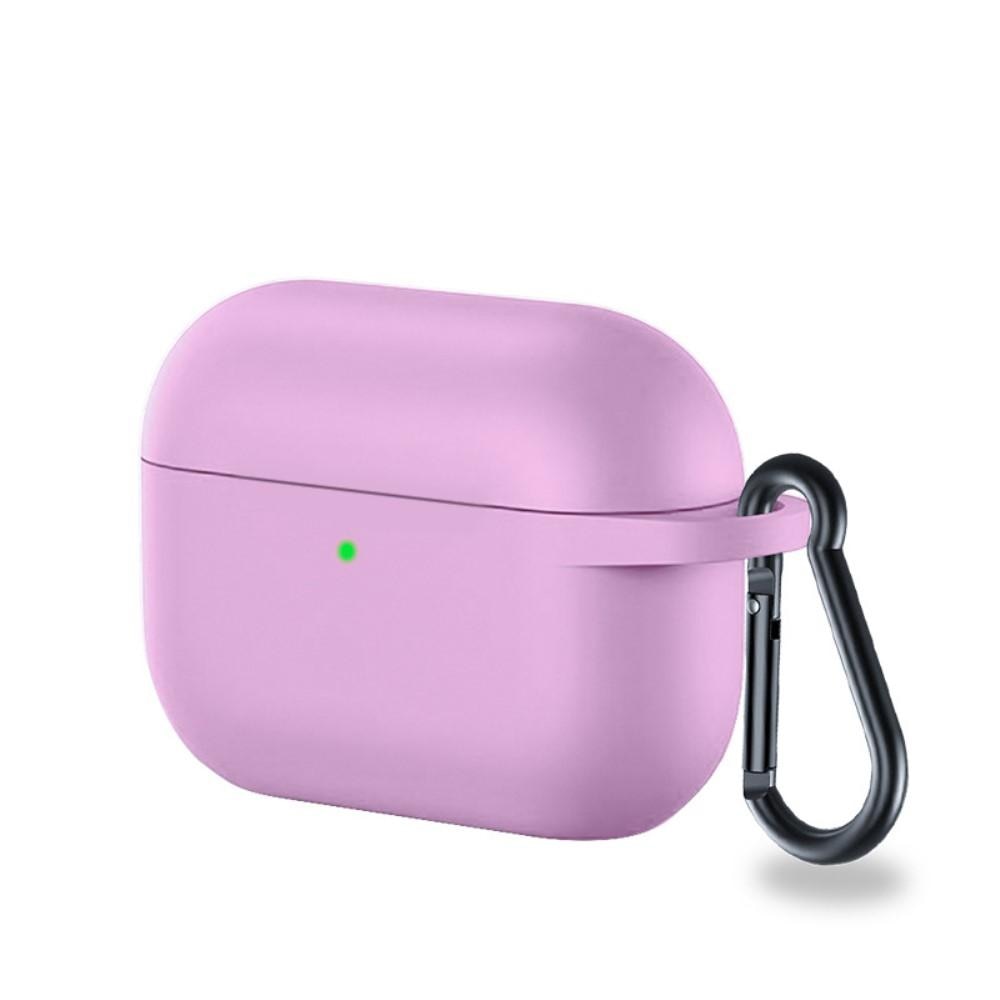 Funda de silicona con mosquetón AirPods Pro Violeta