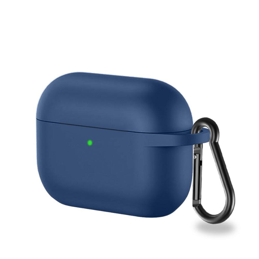 Funda de silicona con mosquetón AirPods Pro Azul marino