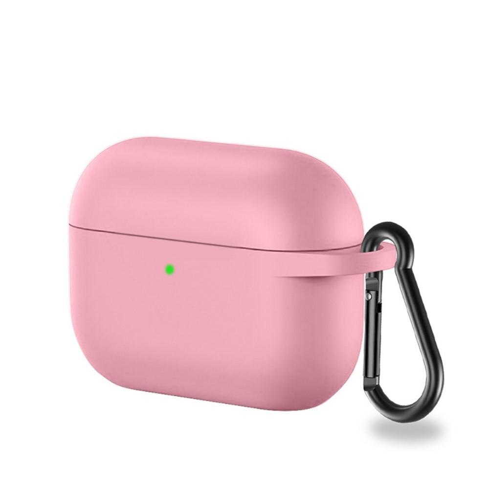 Funda de silicona con mosquetón AirPods Pro Rosado