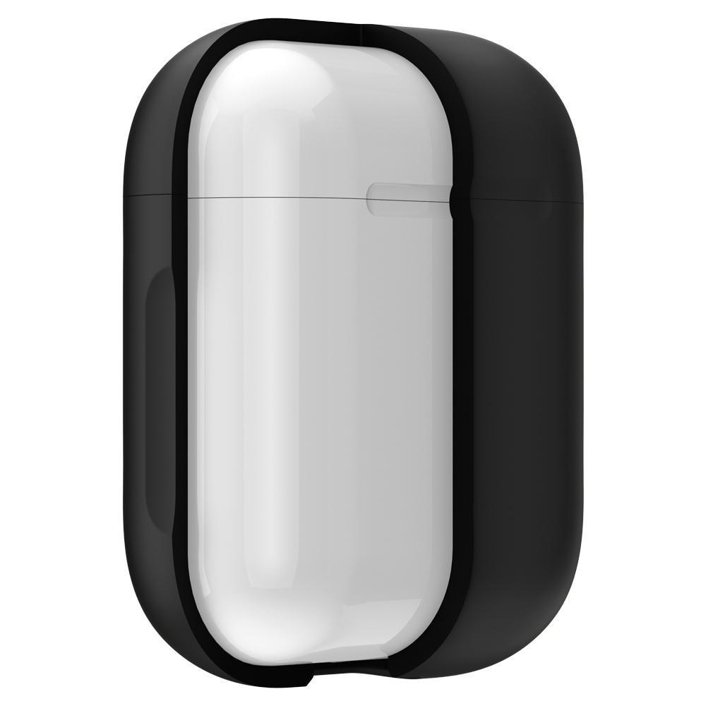 Funda de silicona con mosquetón AirPods Negro