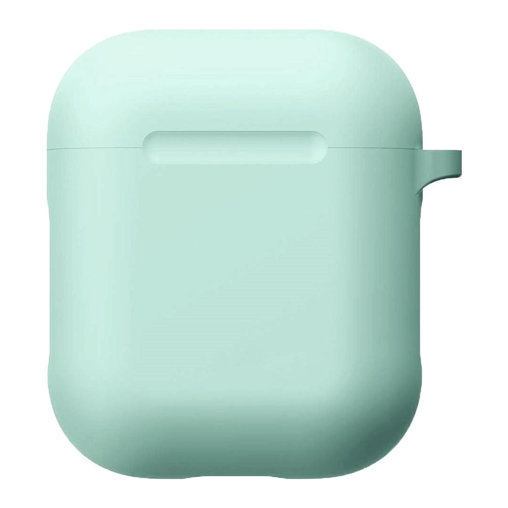 Funda de silicona con mosquetón AirPods Azul