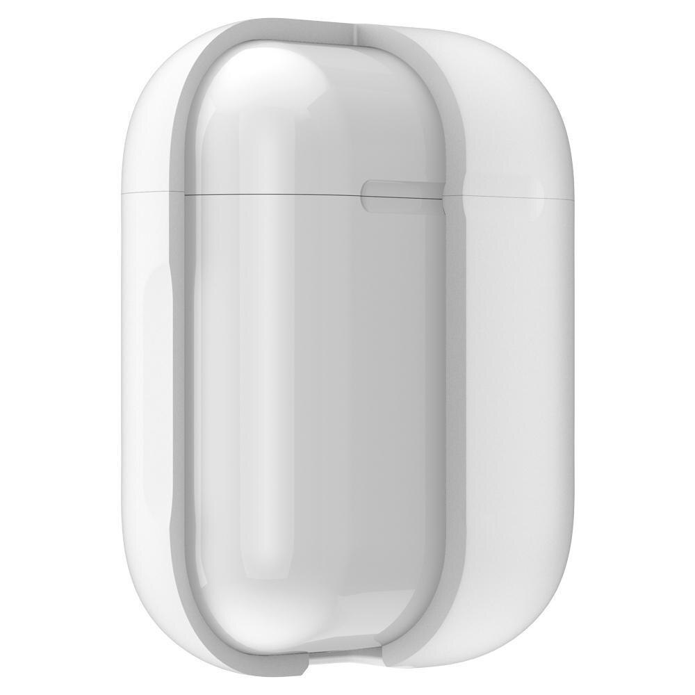 Funda de silicona con mosquetón AirPods Blanco