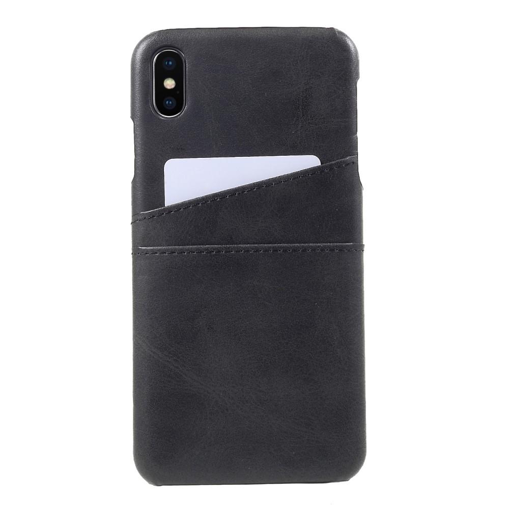 Funda Card Slots iPhone Xs Max Black