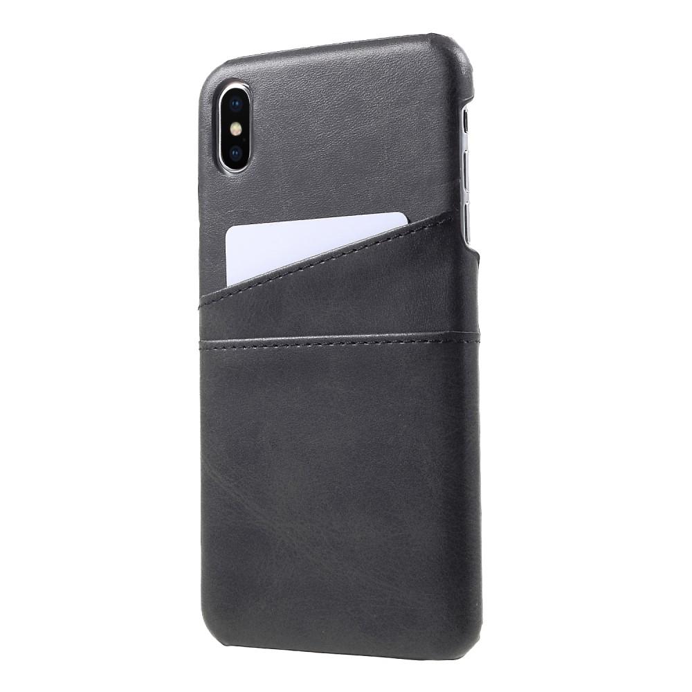 Funda Card Slots iPhone Xs Max Black