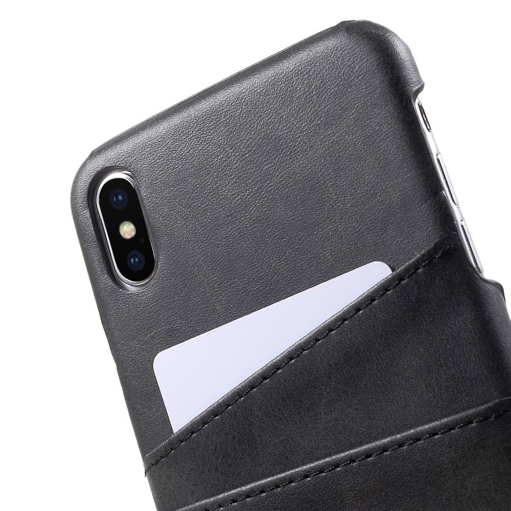 Funda Card Slots iPhone Xs Max Black