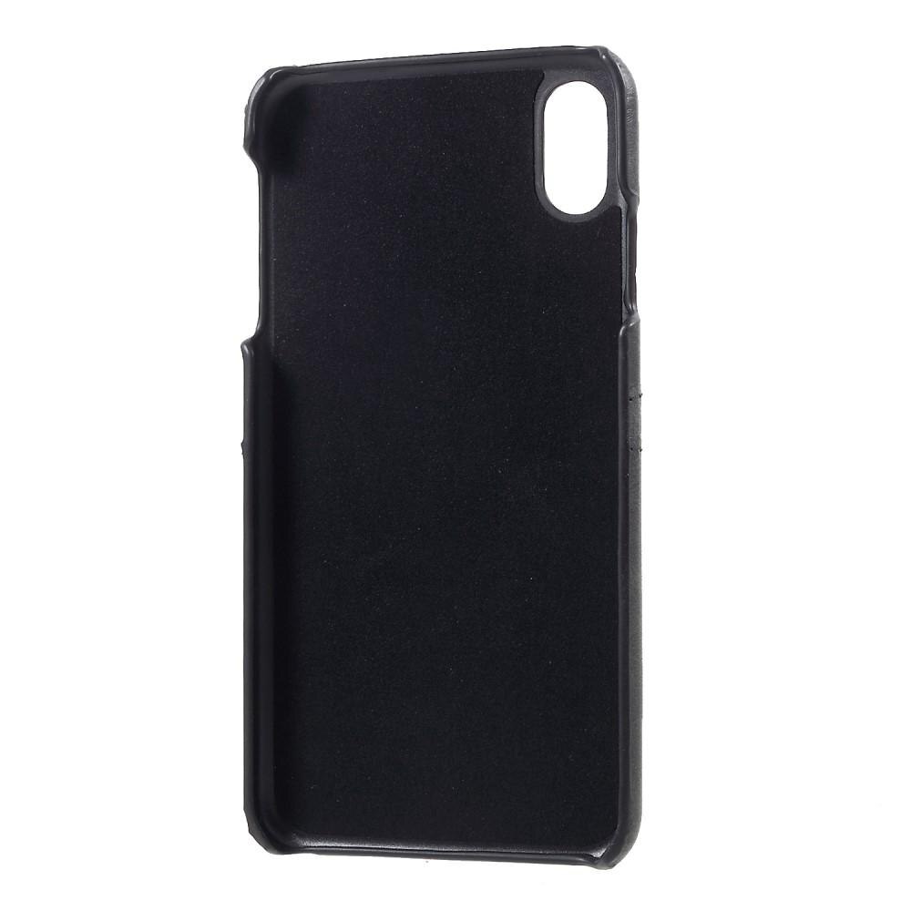 Funda Card Slots iPhone Xs Max Black