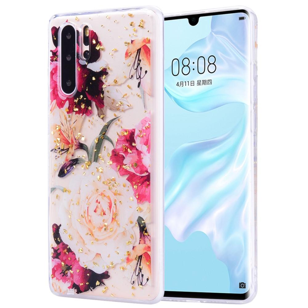 Funda Huawei P30 Pro Peonias